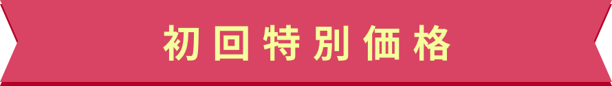 初回特別価格